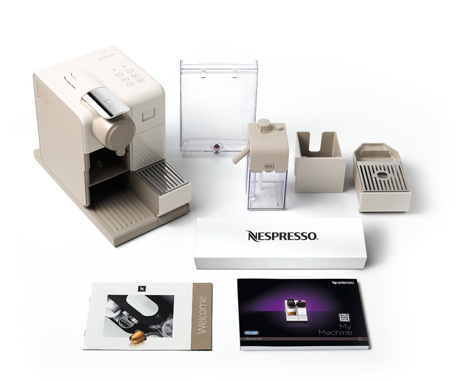NESPRESSO Lattissima Facelift F521 Kapsüllü Kahve Makinesi Beyaz
