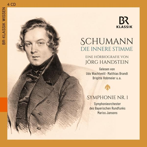 CD-Hülle mit Schumann-Porträt, Text auf Deutsch.