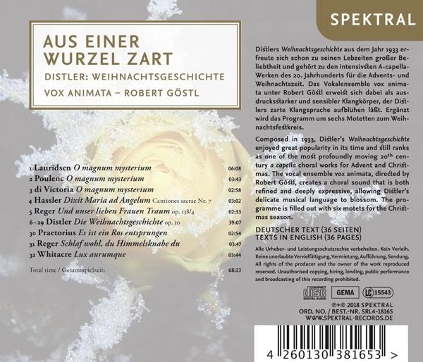 Robert/vox Animata Göstl - (CD) Aus - einer Zart-Weihnachtsgeschichte Wurzel
