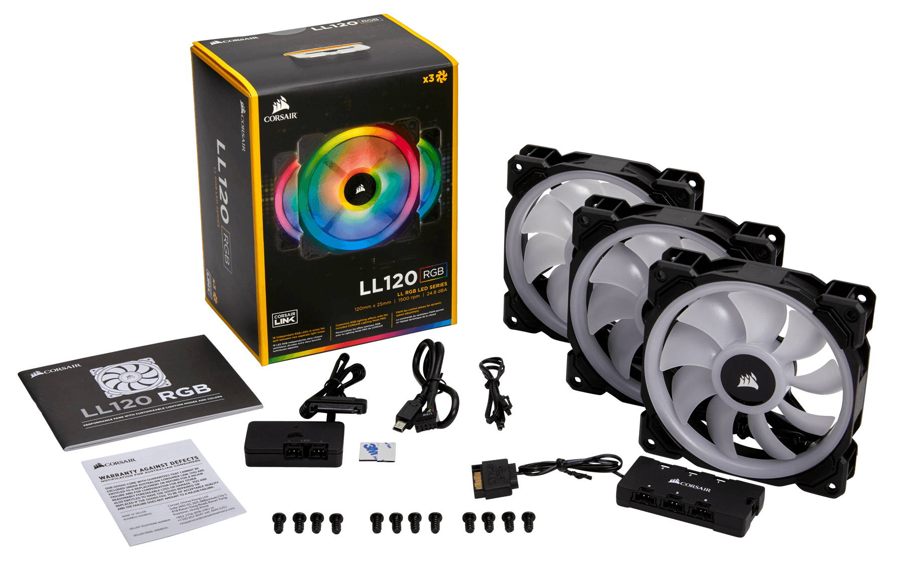 Corsair LL120 RGB Carcasa del ordenador Ventilador