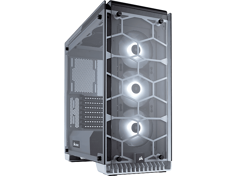 Corsair Crystal 570X Midi-Tower Blanco carcasa de ordenador