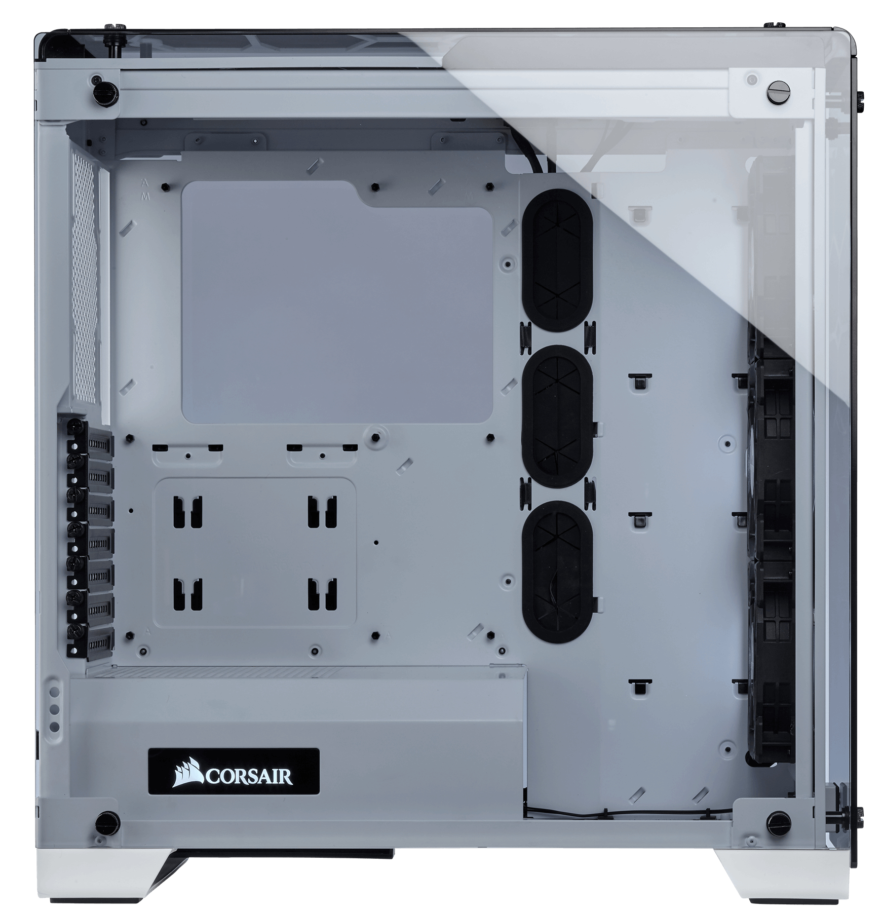 Corsair Crystal 570X Midi-Tower Blanco carcasa de ordenador