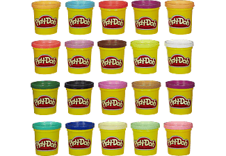 HASBRO Play-Doh Super Farbenset (20er Pack) Knetmasse Mehrfarbig