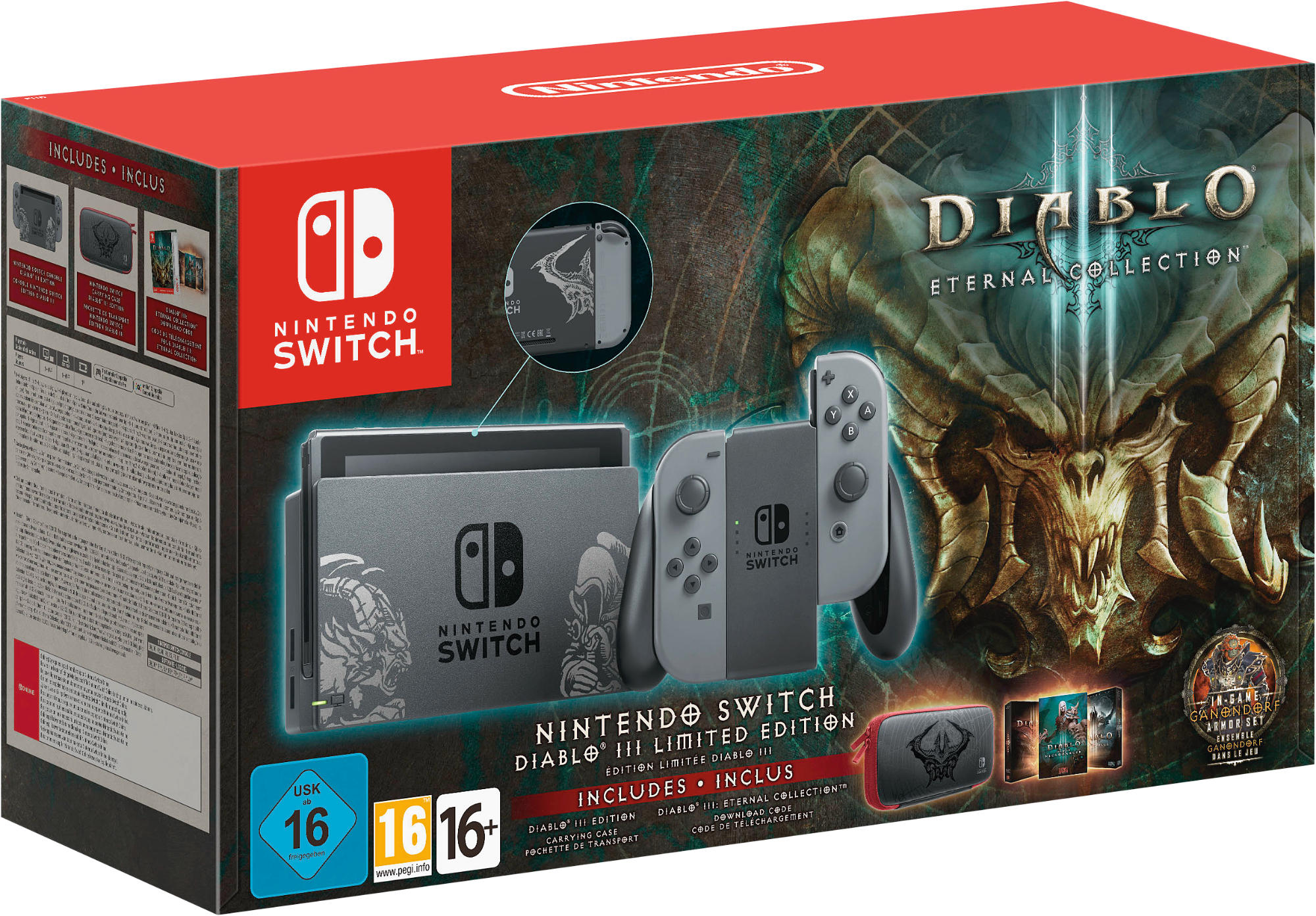 NINTENDO Switch Konsole - Diablo III Edition