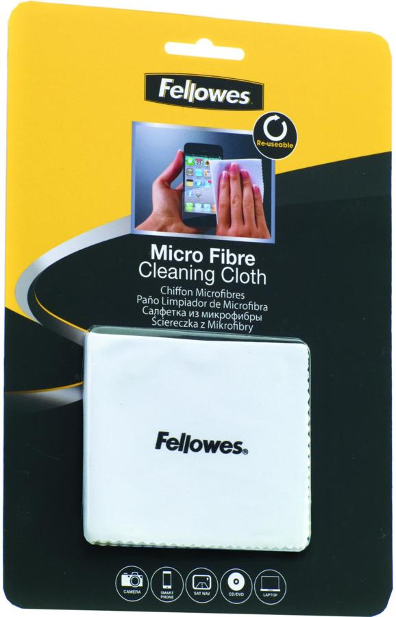 Paños secos - Fellowes 9974506 para limpieza de equipos, kit de limpieza para ordenador
