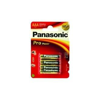 Pilas AAA - Panasonic LR03 Pro Power, 1.5 V, 4 uds