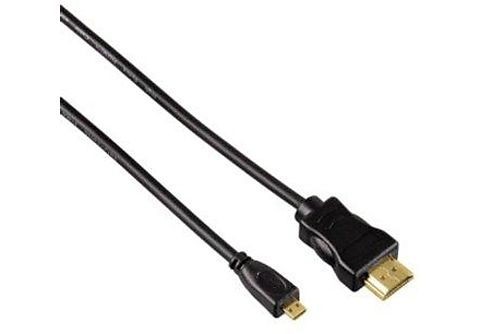 Cable HDMI - Hama HDMI 0.5m 0.5m HDMI Micro-HDMI Negro cable HDMI