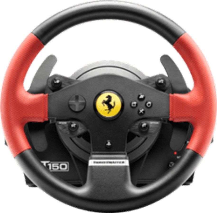 Volante - Thrustmaster - Volante T150 Force Feedback Racing Wheel Ferrari Edition, PS3/PS4/PC