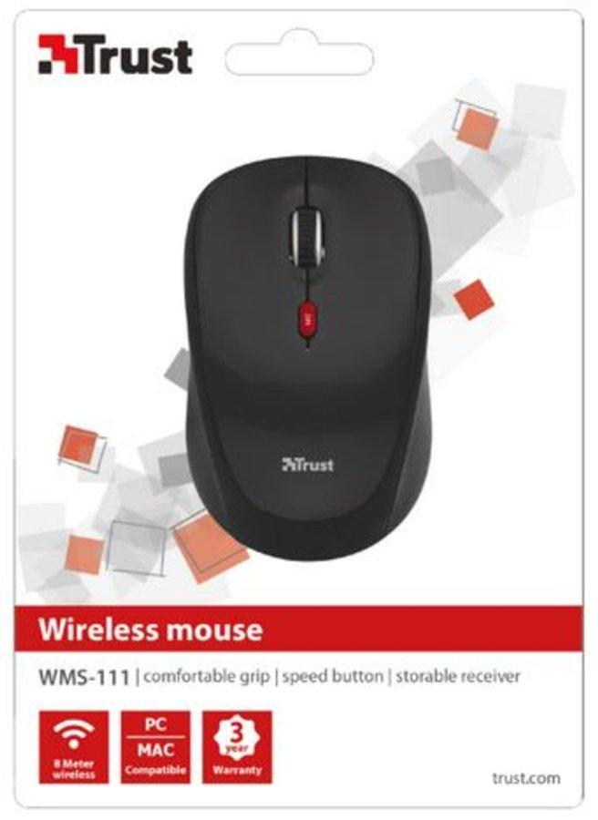 Ratón inalámbrico - Trust WMS-111 wireless mouse