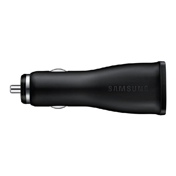Cargador USB para coche - Samsung BT-EPLN915UB, Cable Micro USB, 2A, Carga rápida, Negro