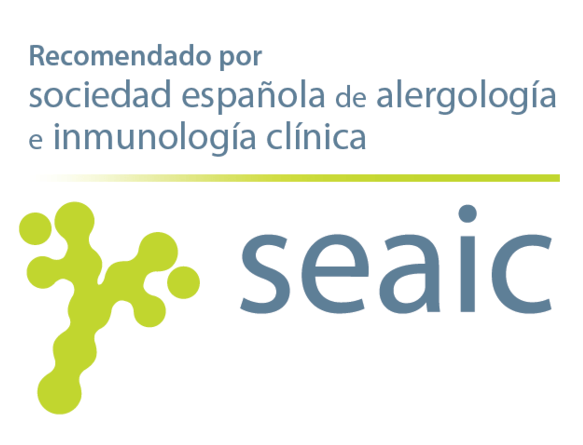 Logotipo de la Sociedad Española de Alergología e Inmunología Clínica (SEAIC).