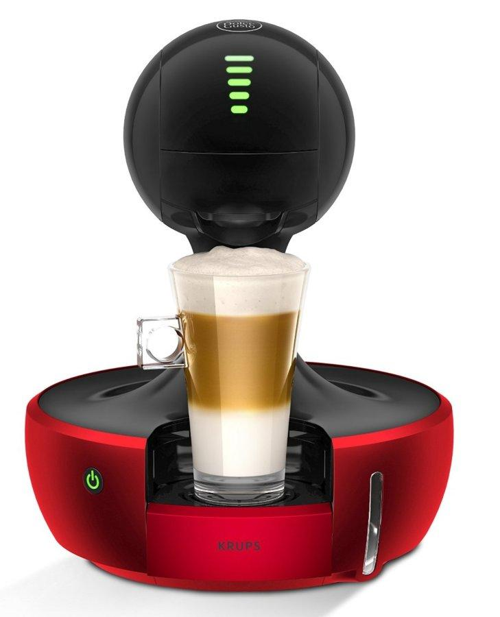 Cafetera de cápsulas - Krups Nescafé Dolce Gusto KP3505 DROP ROJA Presión de 15 bares
