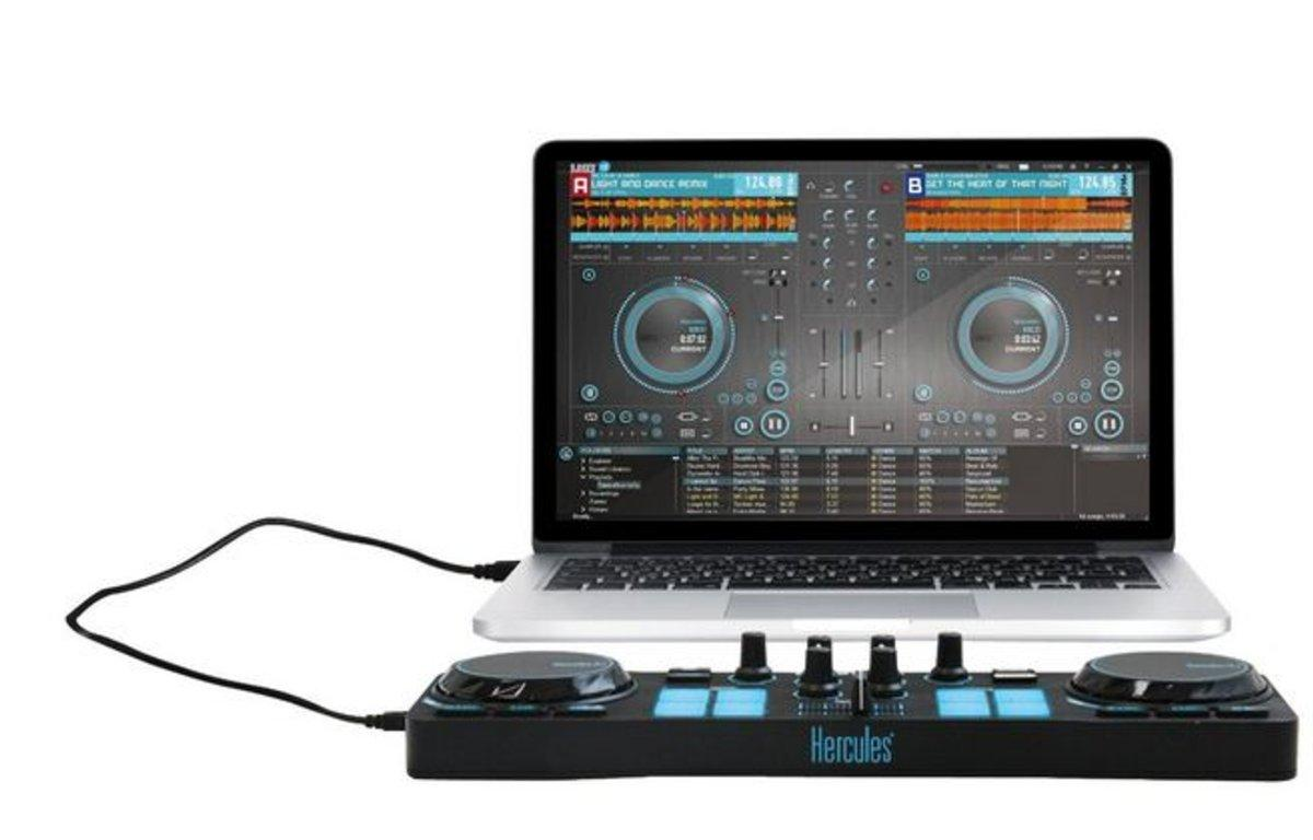 Controladora Dj - Hercules Control Compact, portatil, USB