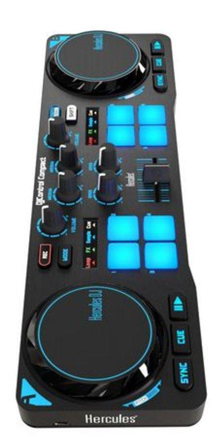 Controladora Dj - Hercules Control Compact, portatil, USB