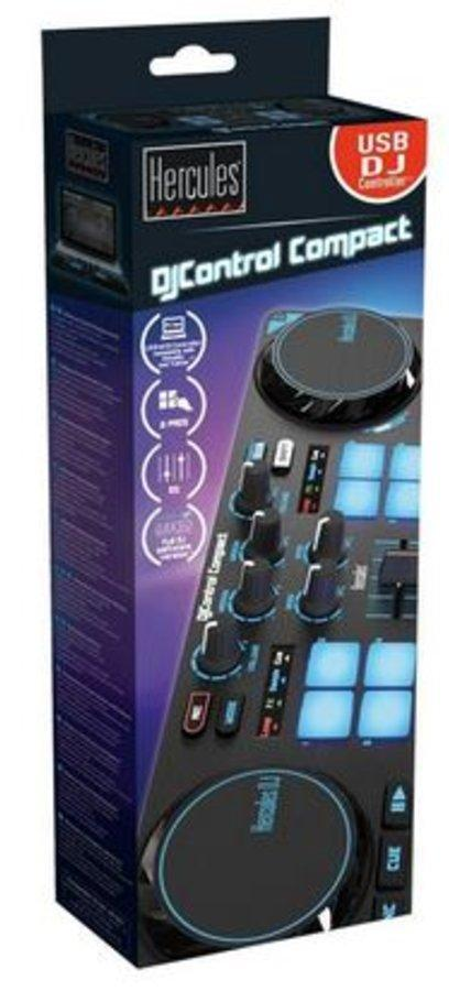 Controladora Dj - Hercules Control Compact, portatil, USB