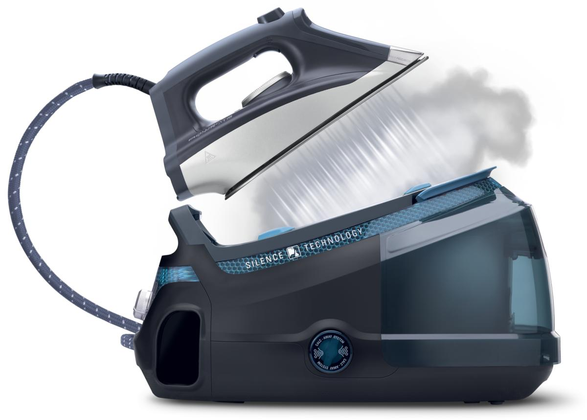 Centro de planchado - Rowenta DG8961 Sistema ECO, Tecnología Silence, Depósito de 1,4L
