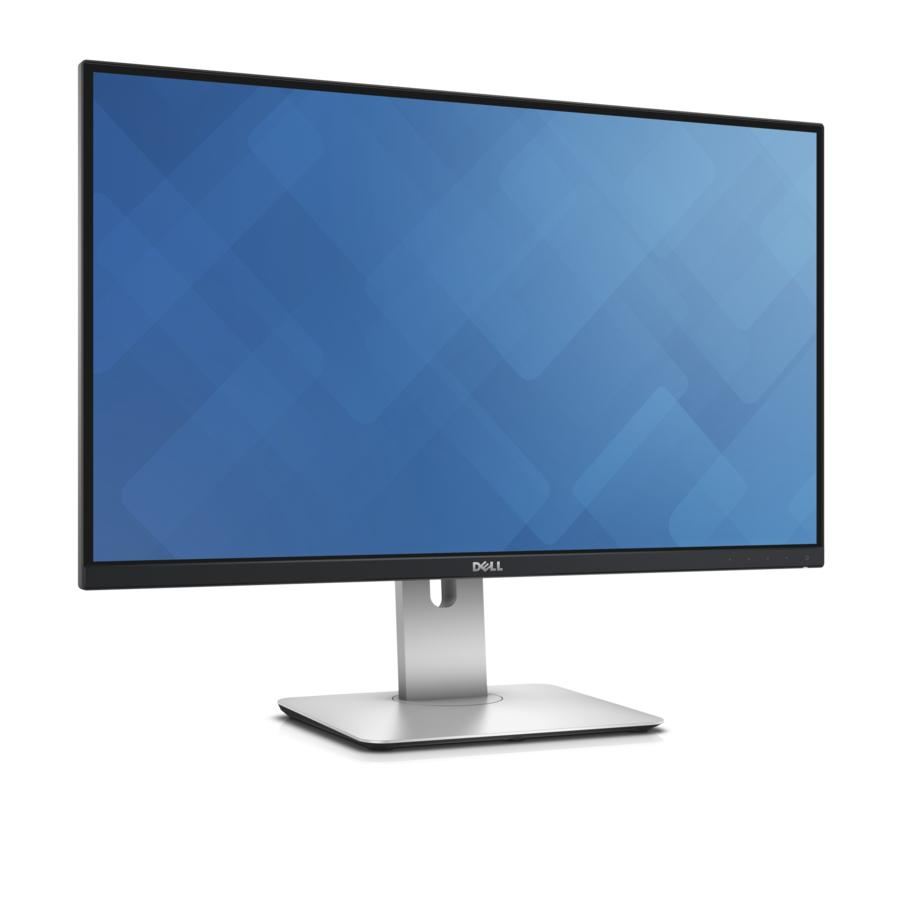 DELL UltraSharp U2715H 27" Wide Quad HD IPS Mate Negro, Plata pantalla para PC