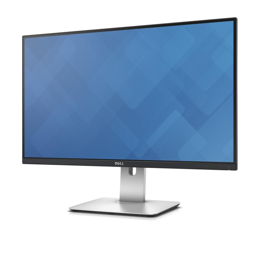 DELL UltraSharp U2715H 27" Wide Quad HD IPS Mate Negro, Plata pantalla para PC