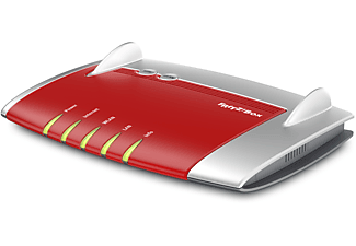 AVM FRITZ!BOX 4040 INTERNATIONAL - Router da tavolo (Rosso, grigio)