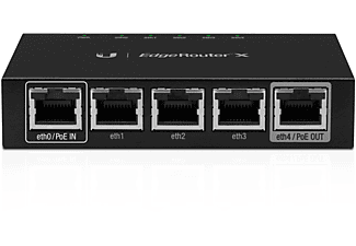 UBIQUITI ER-X POE - Router (Schwarz)