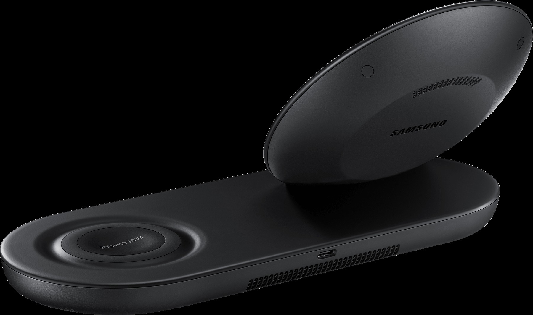 SAMSUNG Wireless Charger Duo Induktive Ladestation Universal, Schwarz
