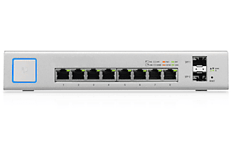 UBIQUITI US-8-150W 8-PORT POE+ - Switch (Silber)