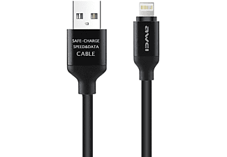 AWEI LIghtning kablo 1m CL 80 Siyah