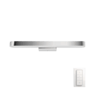 Hue White Ambiance Adore LED Spiegelleuchte chrom inkl. kabellosem Dimmerschalter