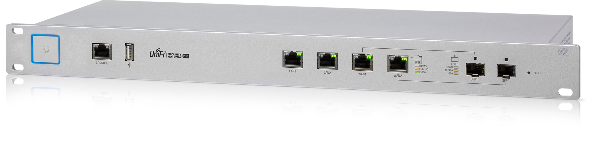 UBIQUITI USG PRO 4 - Router (Silber)