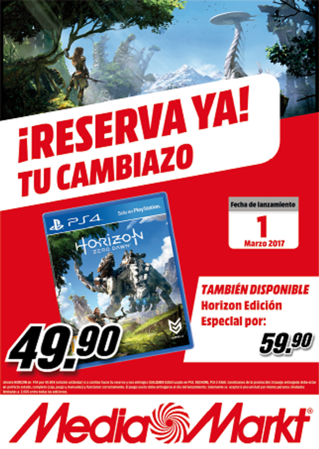 PS4 Horizon Zero Dawn - Edición Limitada