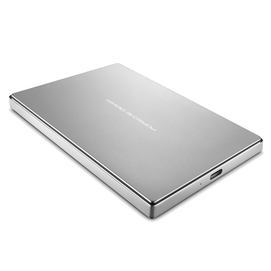 Disco duro 1 TB - LaCie STFD1000400, 1TB, Externo, HDD, Porsche Design, PC/Mac, Aluminio
