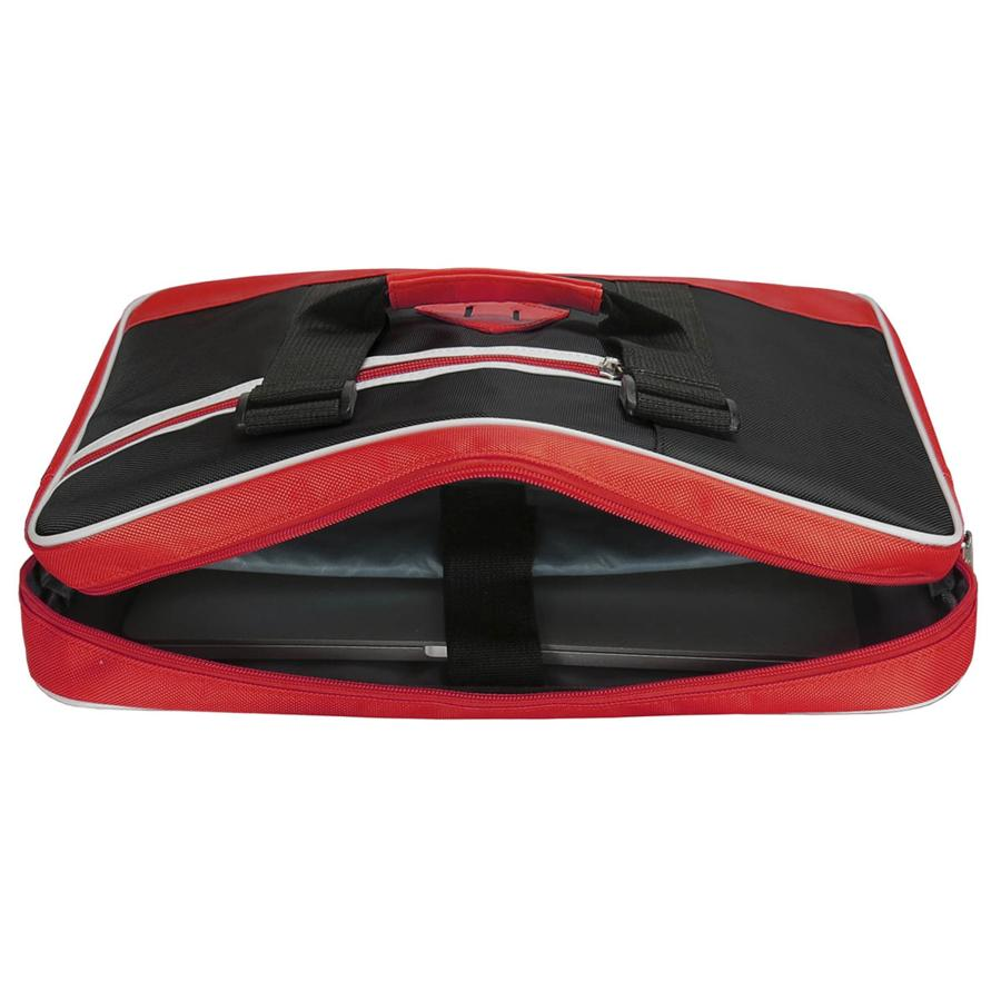 e-Vitta Looker 16" Notebook briefcase Negro, Rojo