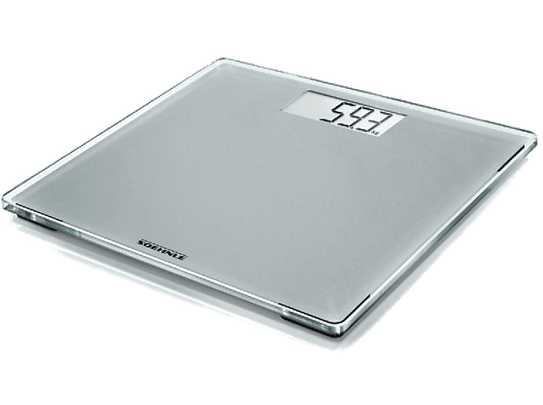 Báscula de baño - Soehnle Style Sense Compact 300, Peso máximo 180 kg, Plata
