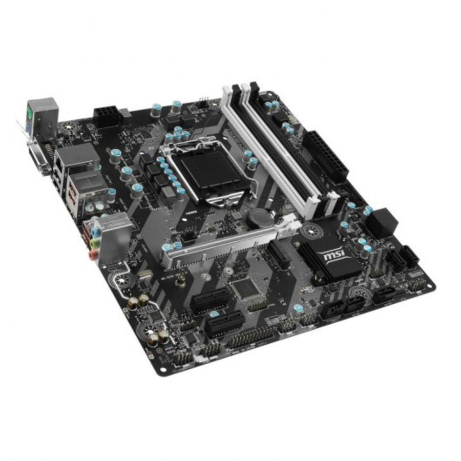 Placa Base - MSI B250M BAZOOKA, DDR4 Boost, Audio Boost, Military Class 5
