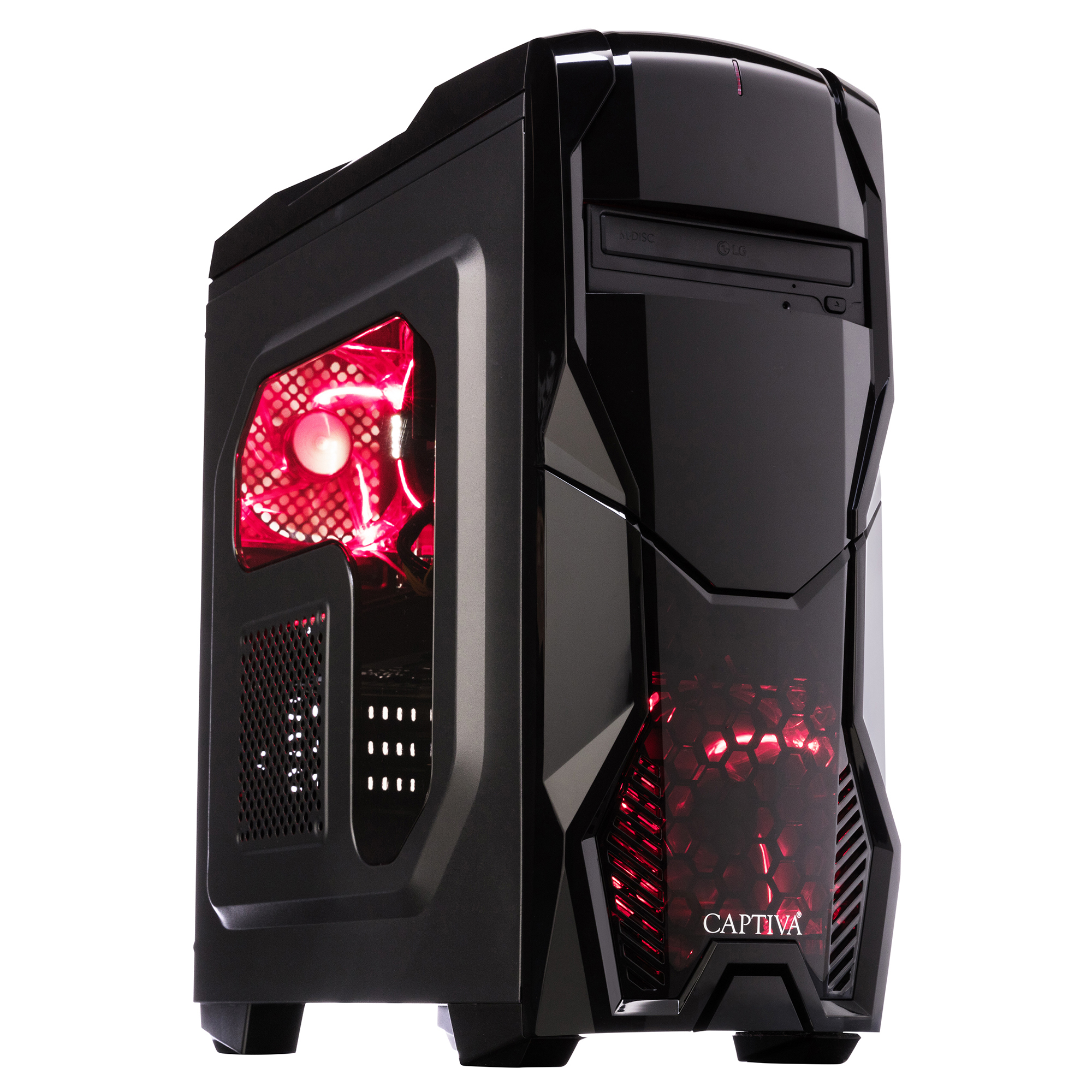 CAPTIVA Highend Gaming R46-956 - AMD Ryzen™ 7 2700X - 16 GB - 240 GB - NVIDIA GeForce RTX™ 2070 - Windows 10 (64 Bit)