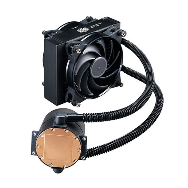 Ventilador de CPU - Cooler Master MasterLiquid Pro 120, LED azul, 6-30 dBA
