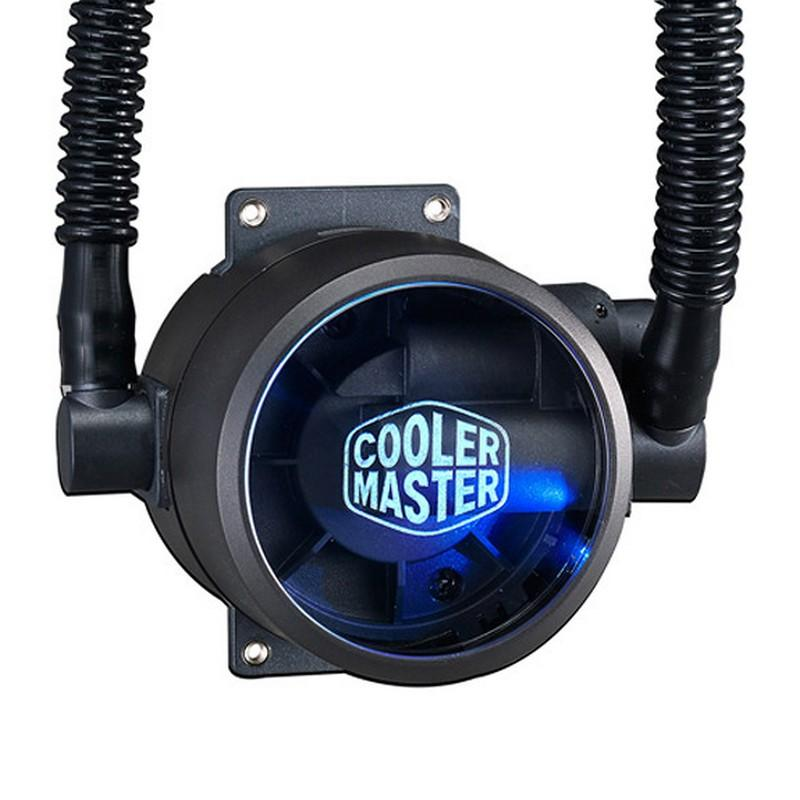 Ventilador de CPU - Cooler Master MasterLiquid Pro 120, LED azul, 6-30 dBA