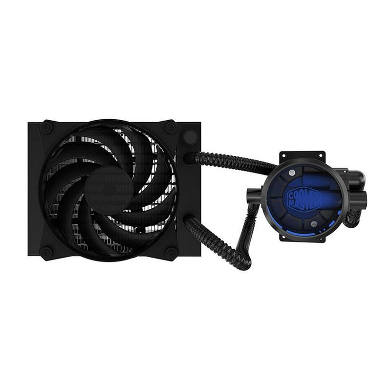 Ventilador de CPU - Cooler Master MasterLiquid Pro 120, LED azul, 6-30 dBA