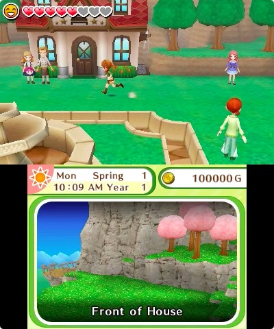3DS Harvest Moon: El Pueblo De Los Arboles Celeste