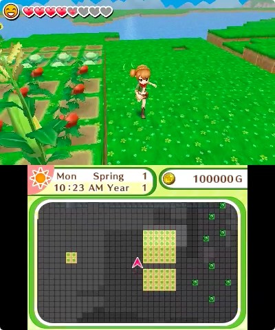 3DS Harvest Moon: El Pueblo De Los Arboles Celeste