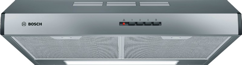 Bosch Dul63cc55 Serie 4 campana horizontal 3 niveles potencia 60 cm color acero inoxidable convencional 350 m³h led plata 60cm convecional 600mm 350m³h m3h 600