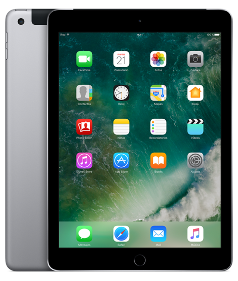 iPAD WiFi CELLULAR de 128GB Gris espacial