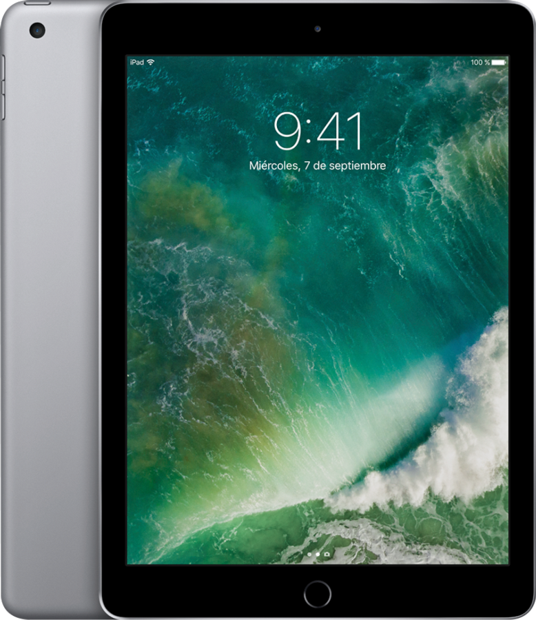 Apple iPad, 9.7", 128 GB, WiFi, Gris espacial
