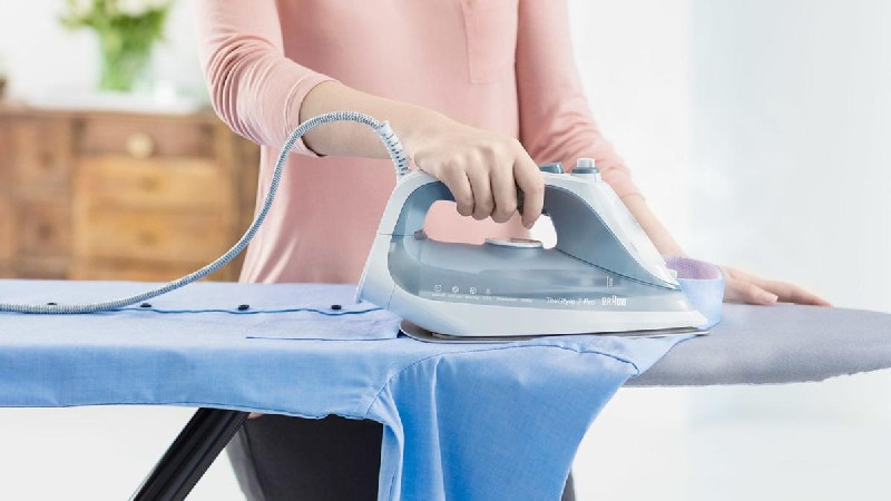 Plancha de vapor - Braun TexStyle 7 Pro SI 7042, 2400W, capacidad 300 ml, Turbo Steam