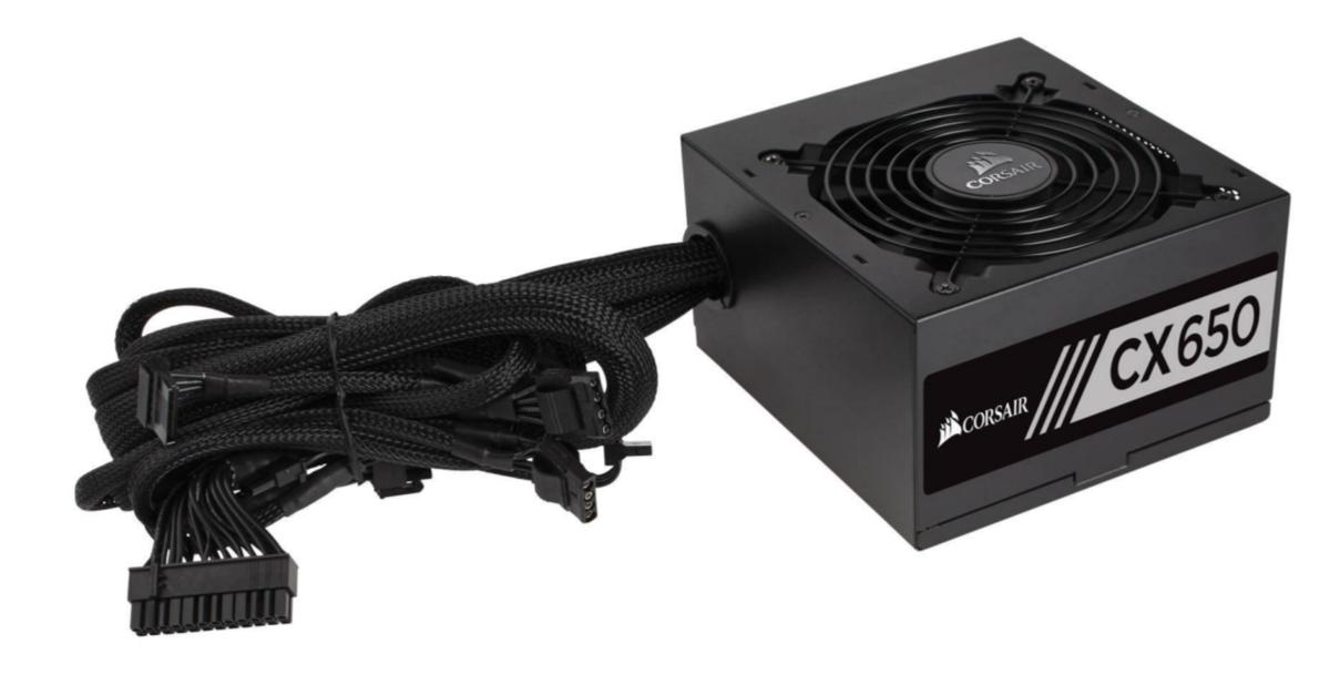 Fuente de alimentacón - Corsair CX650 650W Negro