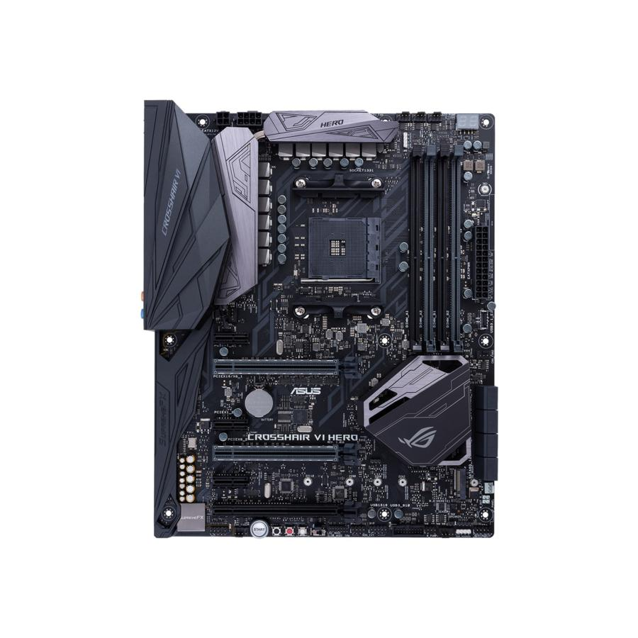 Placa base - ASUS CROSSHAIR VI HERO AMD X370 Socket AM4 ATX, DDR4, 128 MB