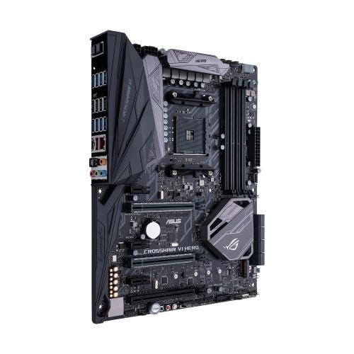 Placa base - ASUS CROSSHAIR VI HERO AMD X370 Socket AM4 ATX, DDR4, 128 MB