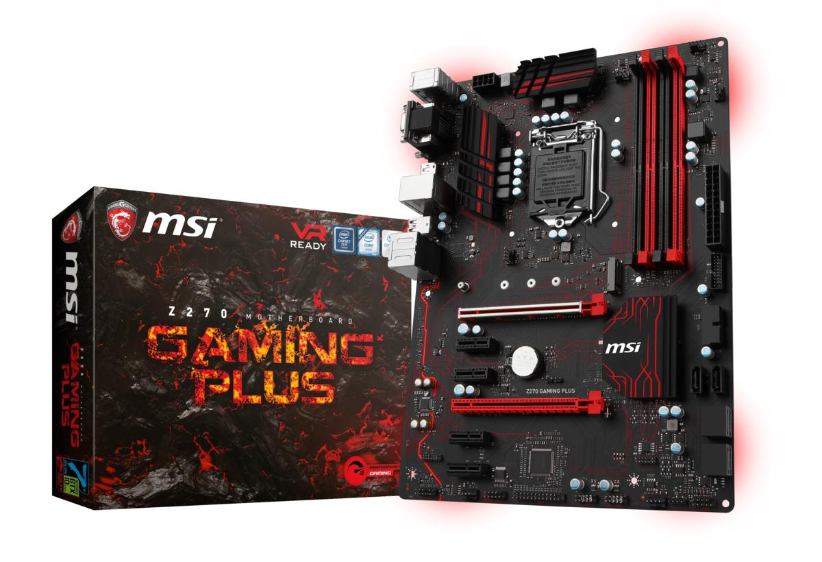 MSI Z270 GAMING PLUS Intel Z270 LGA1151 ATX placa base