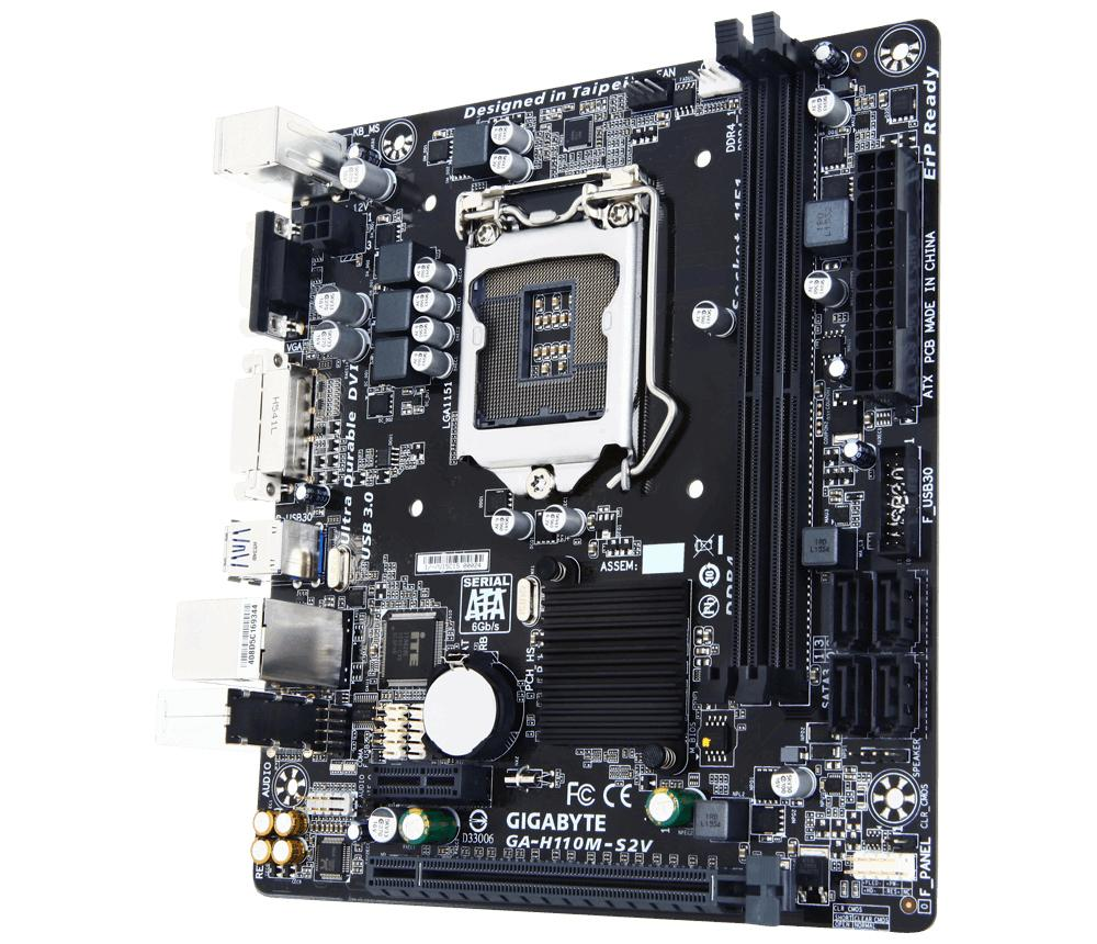 Gigabyte GA-H110M-S2V Intel H110 LGA1151 Micro ATX placa base