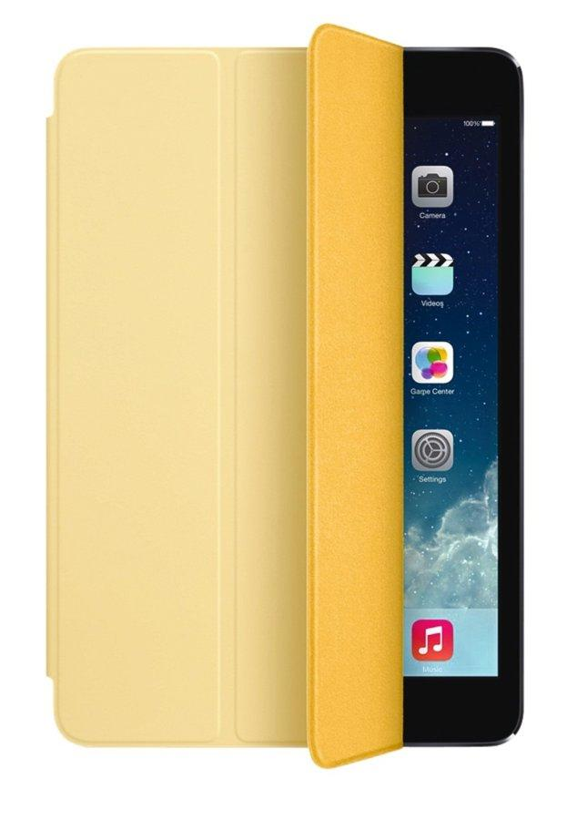 Funda para iPad mini - Apple Smart Cover, función soporte, color amarillo